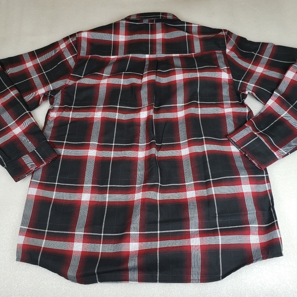 NWT Dixxon Men's Large "Iron Maiden 50th Anniversary" Flannel Shirt - Picture 11 of 12